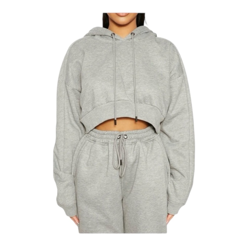 NAKED WARDROBE All Good In The Hoodie
Size XL NWOT Drawstring Heather Gray